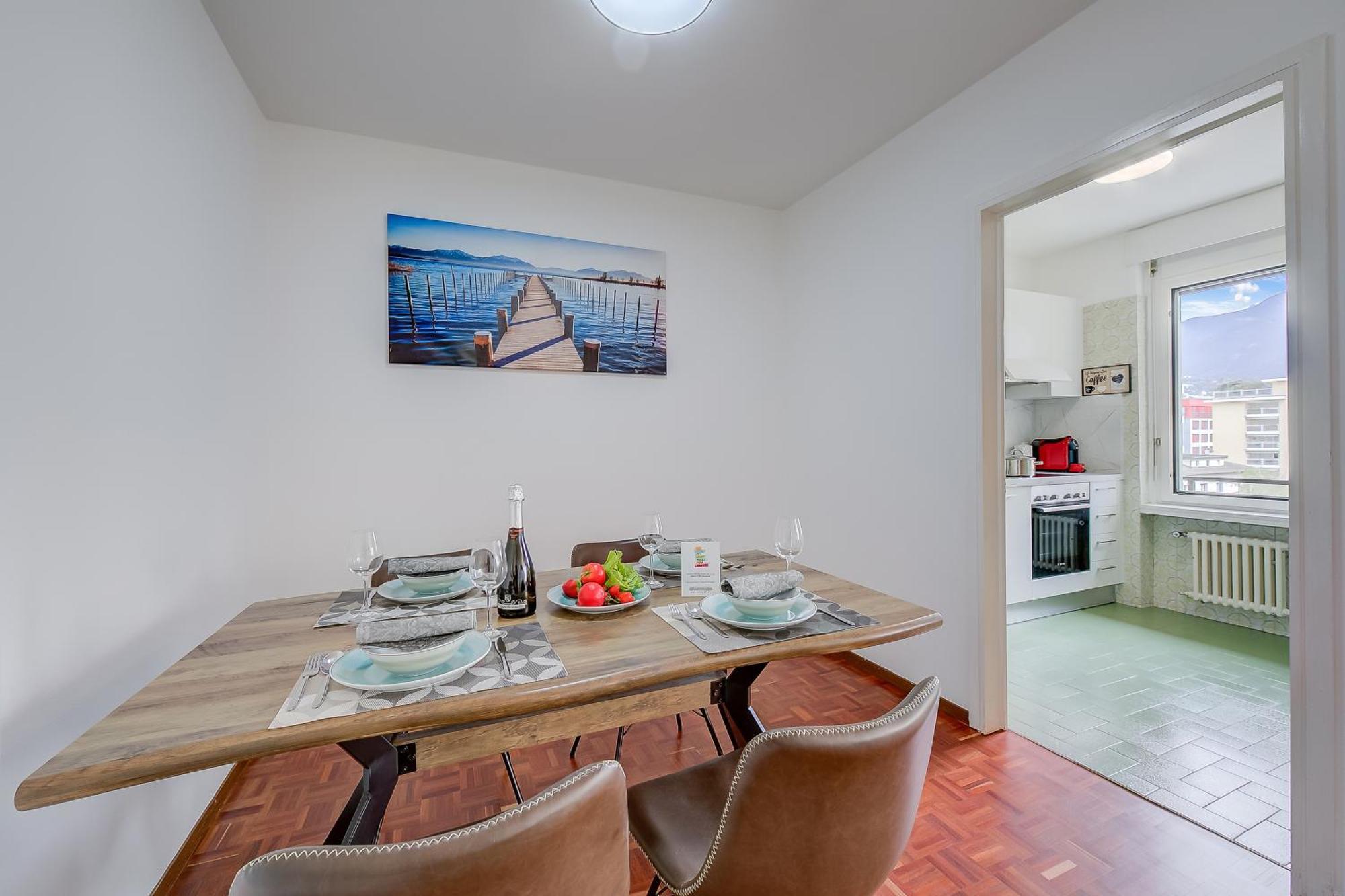 Lido Apartment - Happy Rentals โลการ์โน ภายนอก รูปภาพ