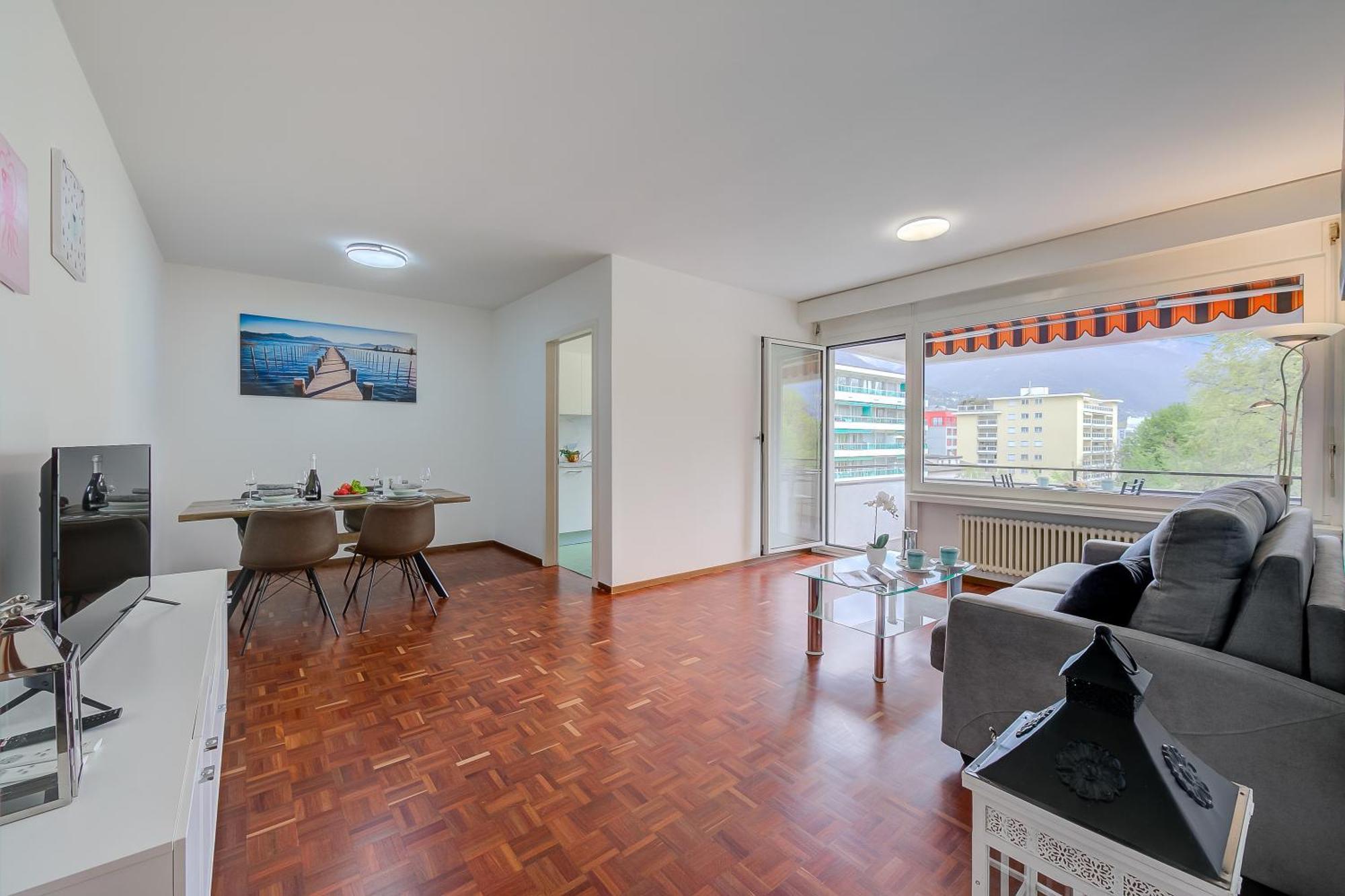 Lido Apartment - Happy Rentals โลการ์โน ภายนอก รูปภาพ